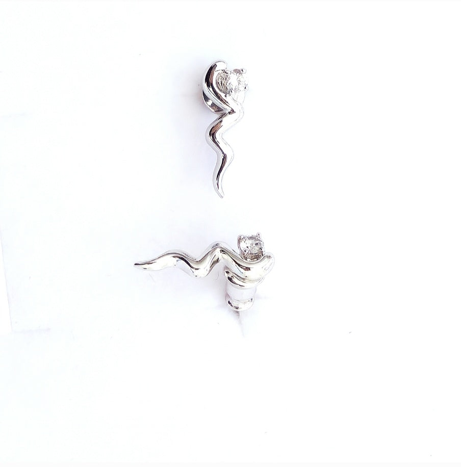 Serpenti charm in 925 sterling silver