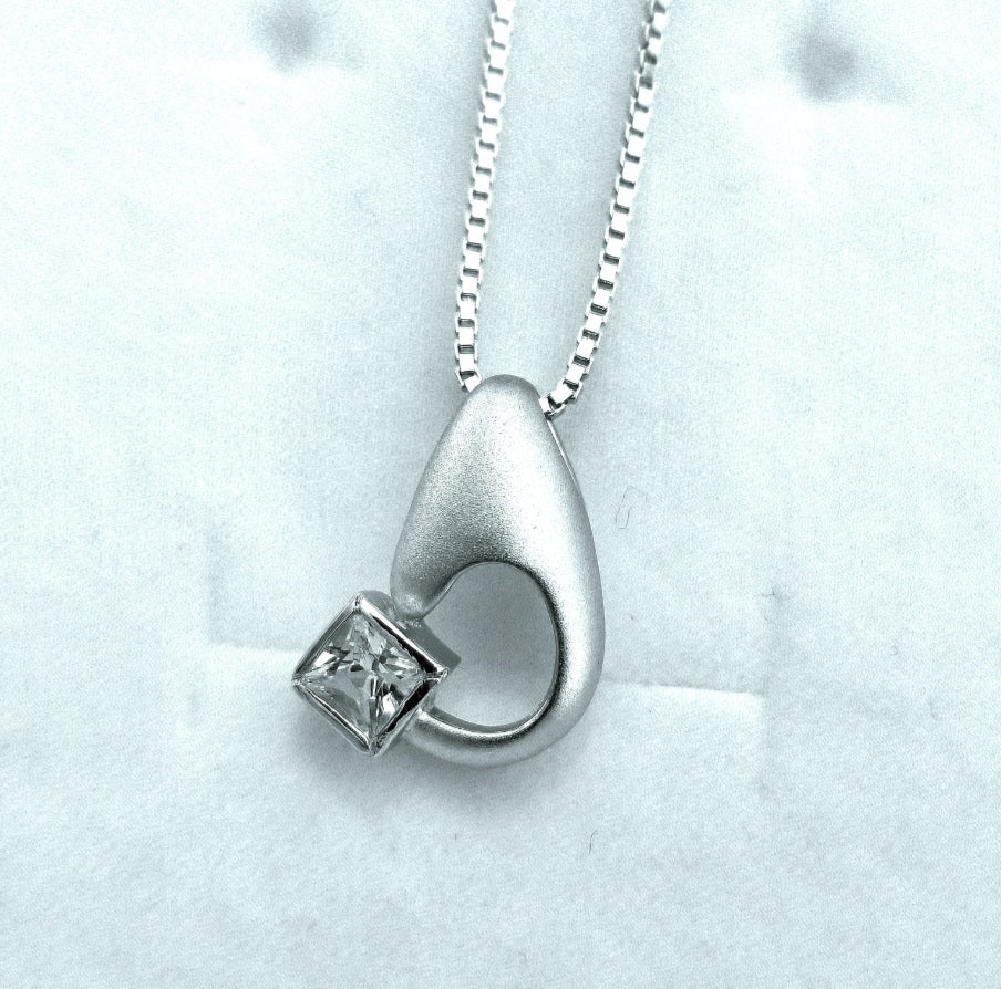 Minimalist 925 Sterling Silver Set in Maté