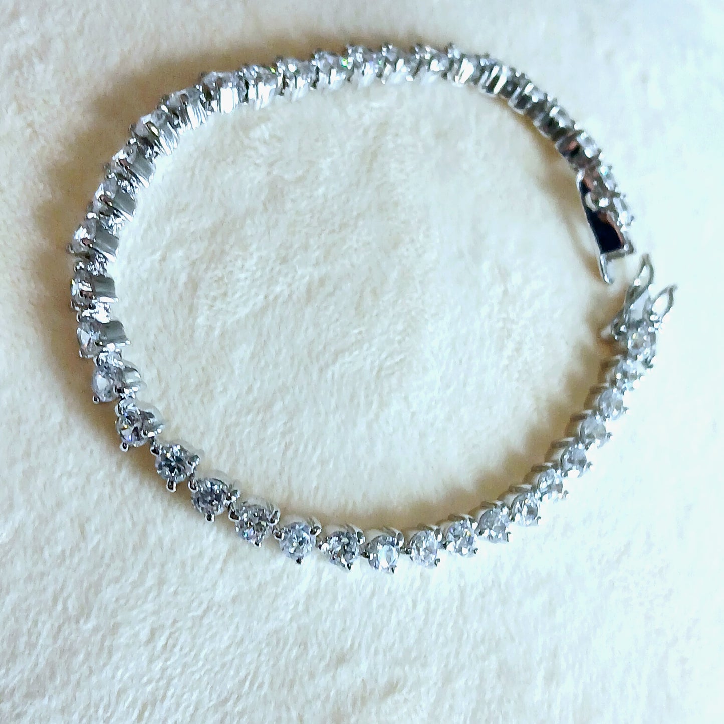 925 sterling silver tennise bracelet