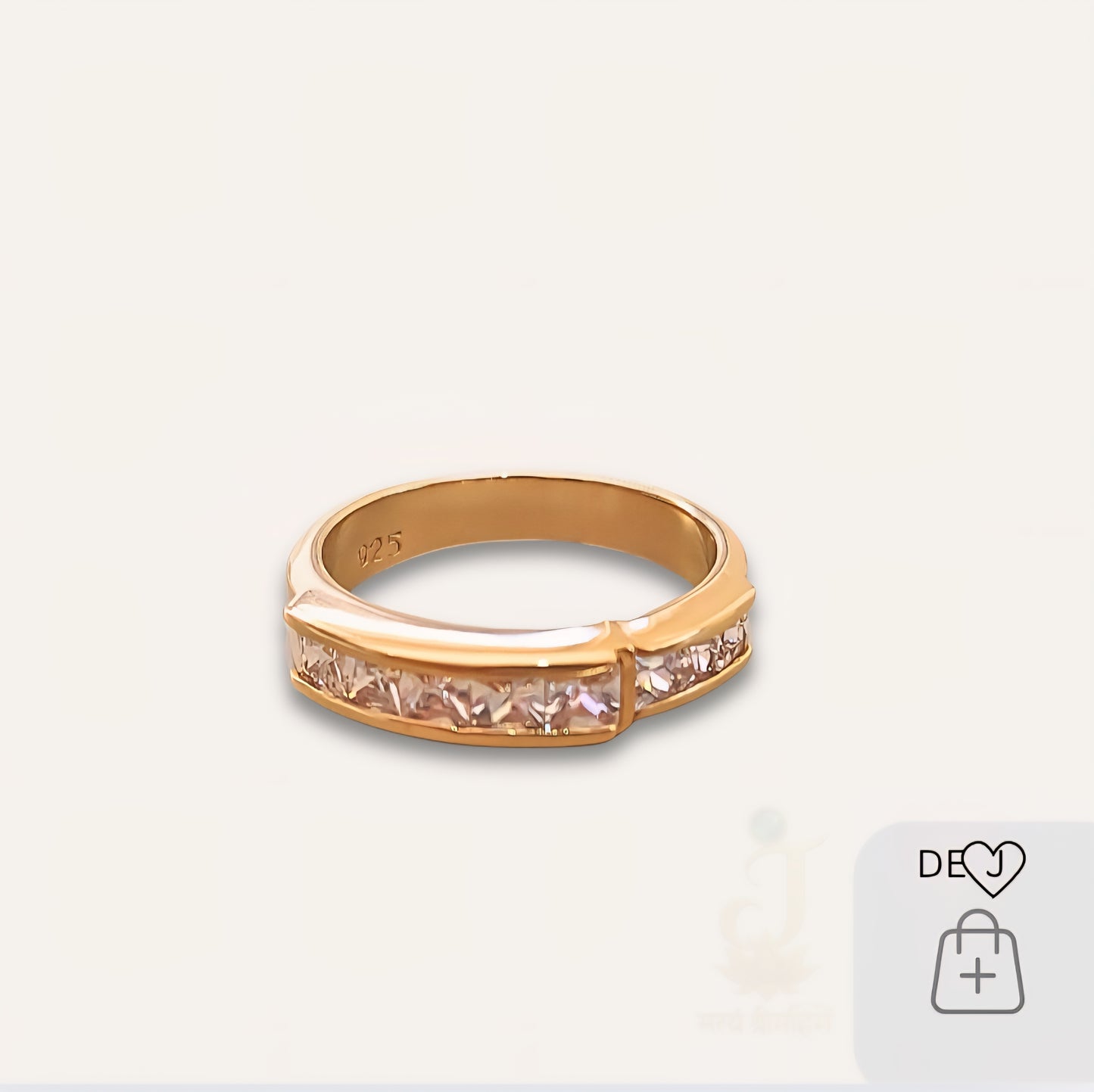 Goldfused 925 Sterling Silver Ring