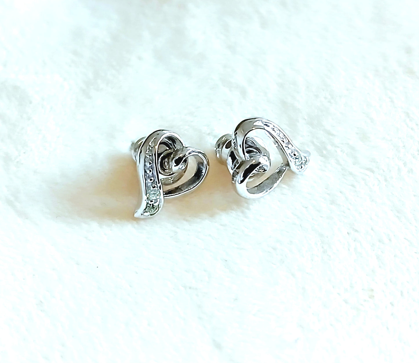 Swirl Heart Earring and Pendant Set