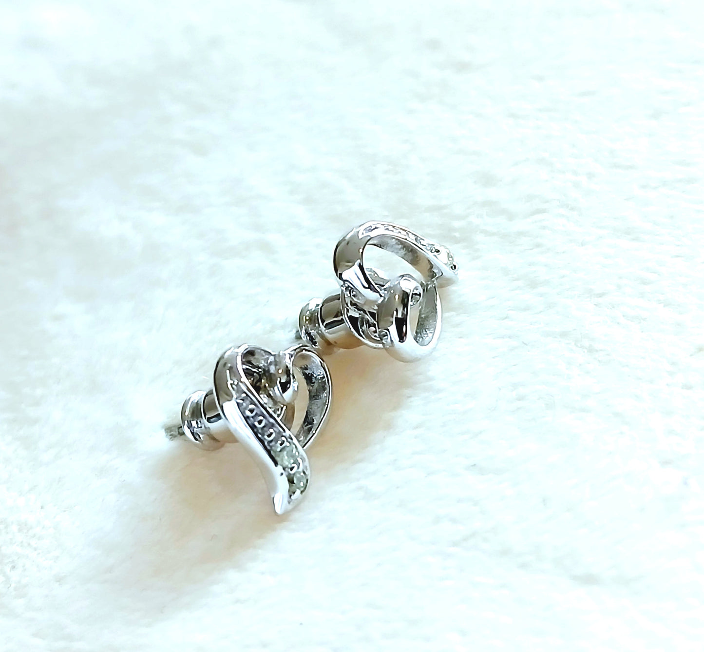 Swirl Heart Earring and Pendant Set