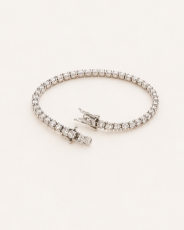 Classic tennis bracelet..