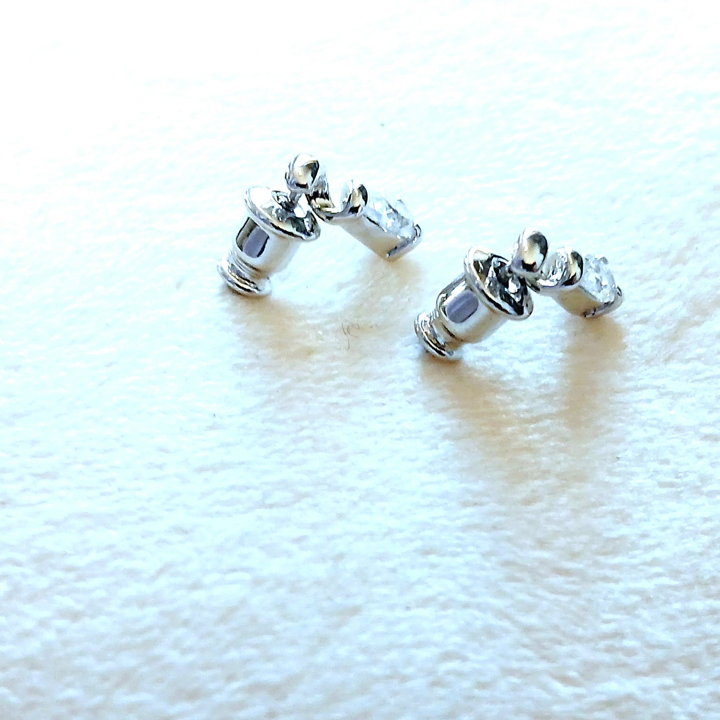 Serpenti tear drop earring and pendant set in 925 sterling silver