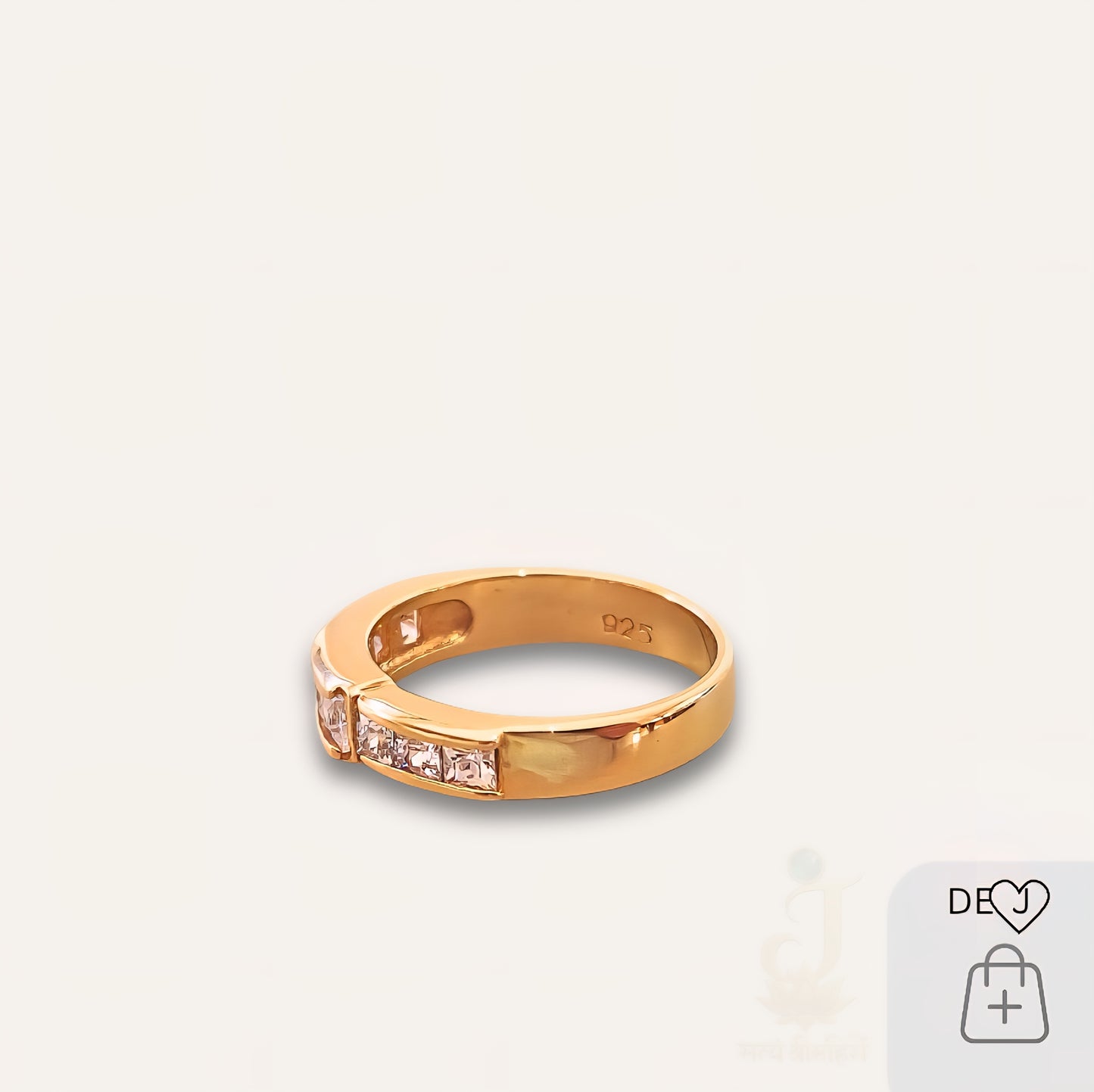 Goldfused 925 Sterling Silver Ring
