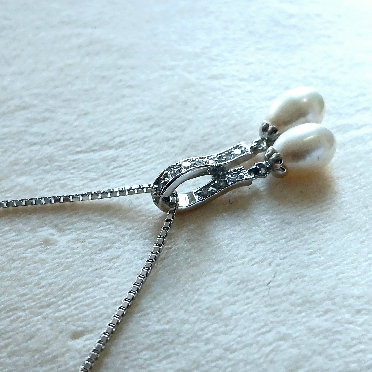 Pearl Cascade Elegance set
