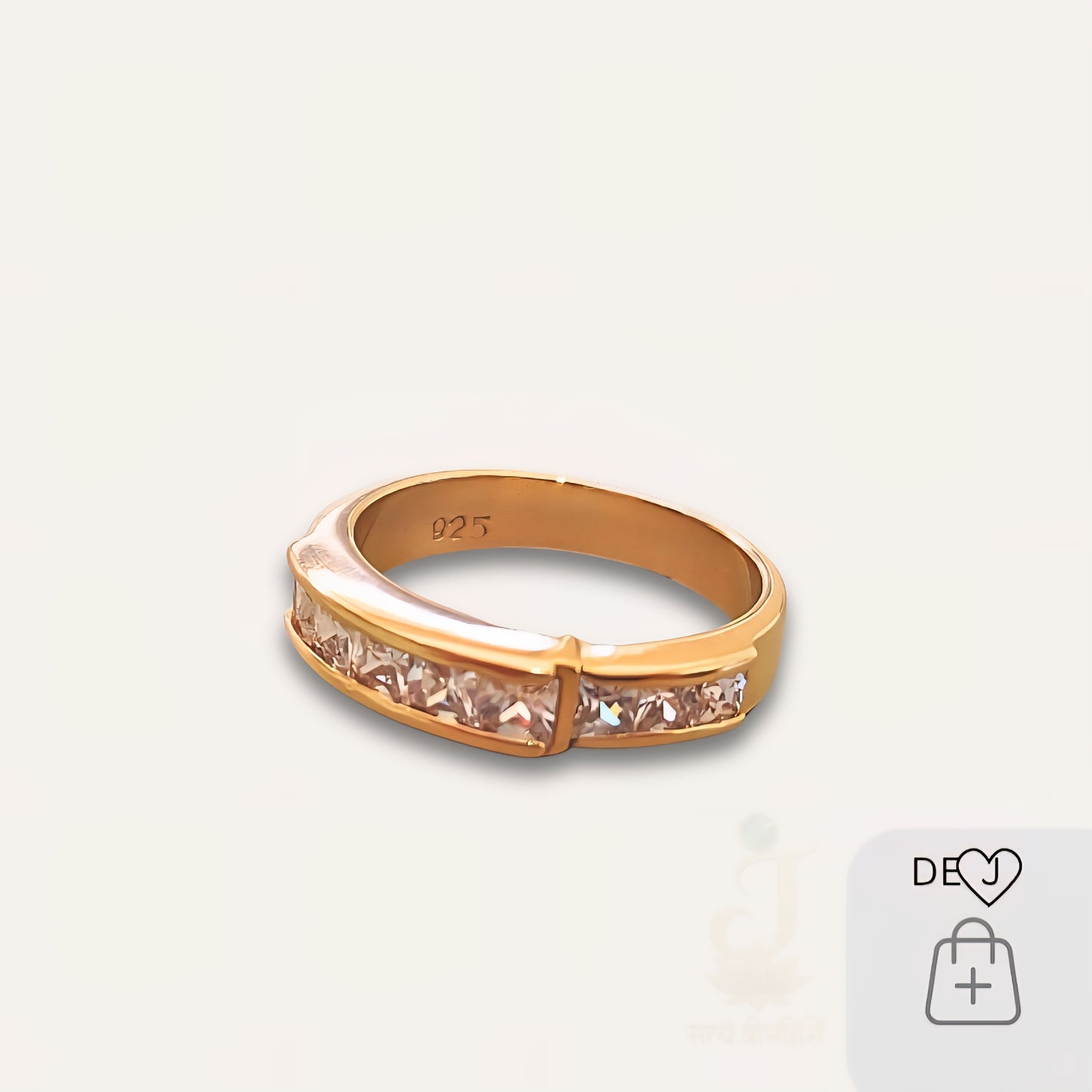 Goldfused 925 Sterling Silver Ring