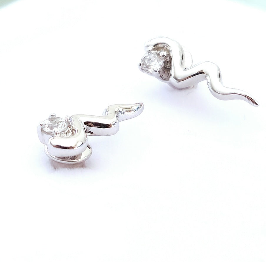 Serpenti charm in 925 sterling silver
