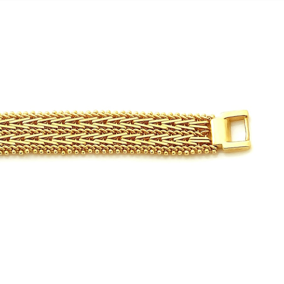 Zarira - Pure 24k Gold Filled handcrafted bracelet for her.