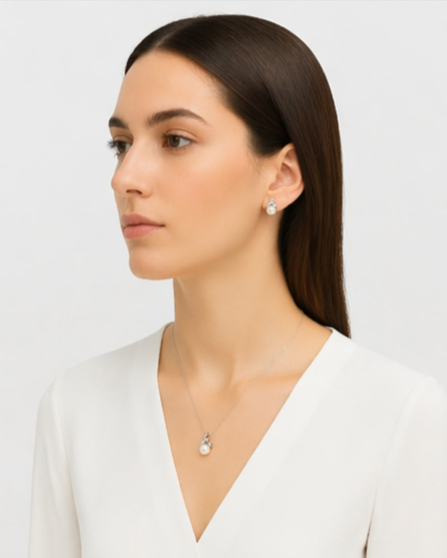 Luna silver set